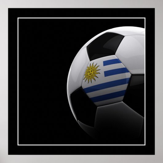 Voetbal in Uruguay - POSTER (Voorkant)