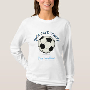 voetbal in zwart t-shirt