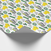 Voetbal Inpakpapier (Hoek)
