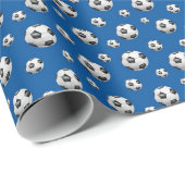 Voetbal Inpakpapier (Rol Hoek)