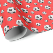 Voetbal Inpakpapier (Rol Hoek)