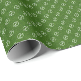 Voetbal Inpakpapier Groen Veld