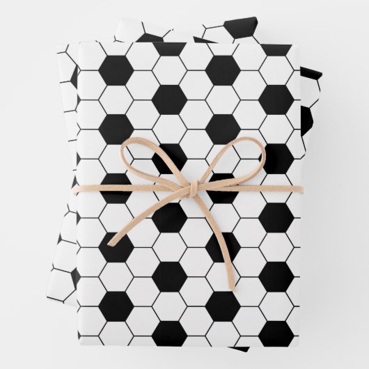 voetbal inpakpapier vel (In situ)