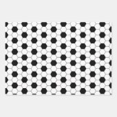 voetbal inpakpapier vel (Voorkant)