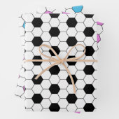 voetbal inpakpapier vel (In situ)