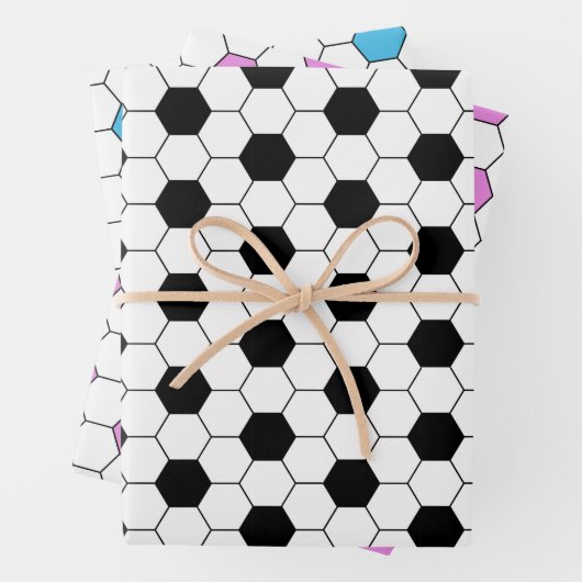 voetbal inpakpapier vel (In situ)