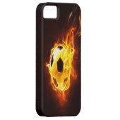 Voetbal iPhone 5 Hoesje negeren (Back/Rechts)