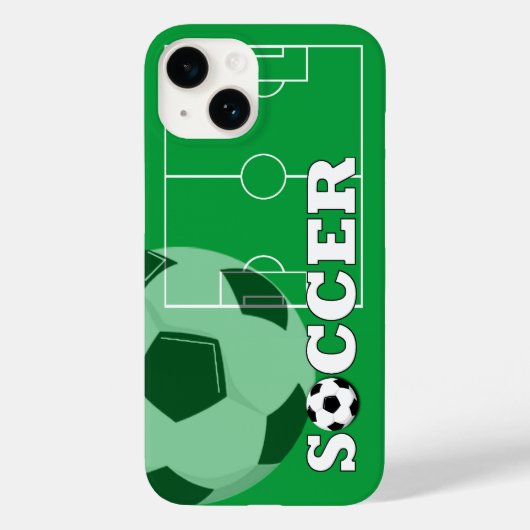 Voetbal iPhone Case (Achterkant)