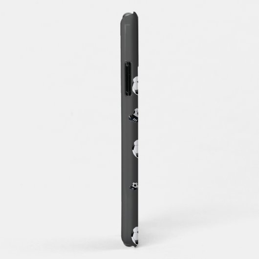 Voetbal iPhone Case (Achterkant/rechts)