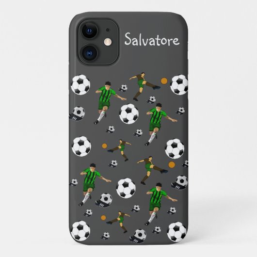 Voetbal iPhone Case (Achterkant)