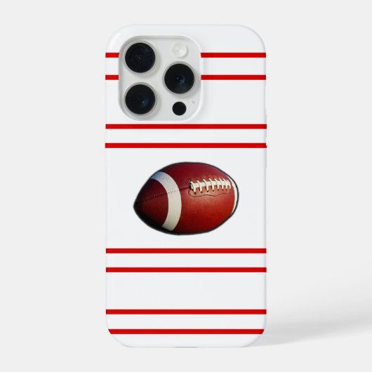 Voetbal iPhone Hoesje (Achterkant)