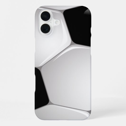Voetbal iPhone Hoesje (Achterkant)