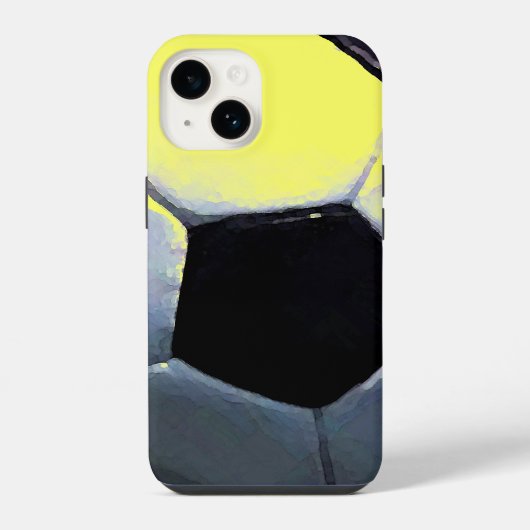 Voetbal iPhone Hoesje (Achterkant)