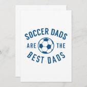 Voetbal is de beste Dads Bedankkaart (Voorkant / Achterkant)