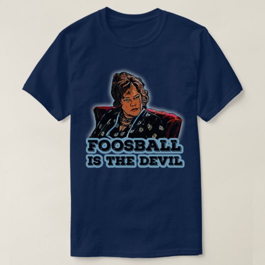 Voetbal is de duivel t-shirt (Design voorkant)