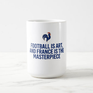 Voetbal is leuk, en Frankrijk is het meesterwerk Koffiemok