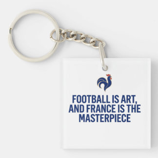 Voetbal is leuk, en Frankrijk is het meesterwerk Sleutelhanger