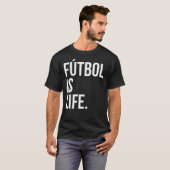 Voetbal Is Leven T-shirt (Voorkant volledig)