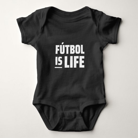voetbal is leven, voetbal, amerikaans voetbal romper (Voorkant)
