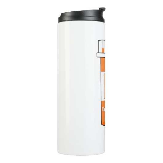 Voetbal is mijn drug thermosbeker (Gedraaid links)