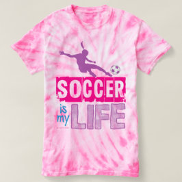 Voetbal is mijn leven t-shirt