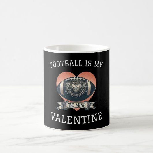 Voetbal is mijn Valentijn Koffiemok (Center)