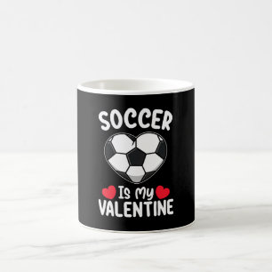 Voetbal is mijn Valentijnsdag sport Koffiemok