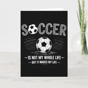 Voetbal is niet mijn hele leven maar maakt mijn le kaart