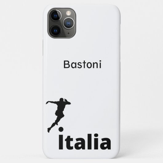 Voetbal Italië, aanpasbaar Case-Mate iPhone Case (Achterkant)