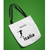 Voetbal Italië, aanpasbaar Tote Bag