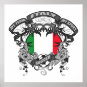Voetbal Italië Poster (Voorkant)