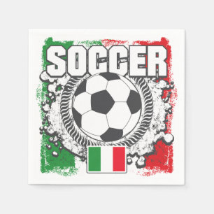 Voetbal Italië Servetten