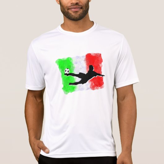 Voetbal-Italië T-shirt (Voorkant)