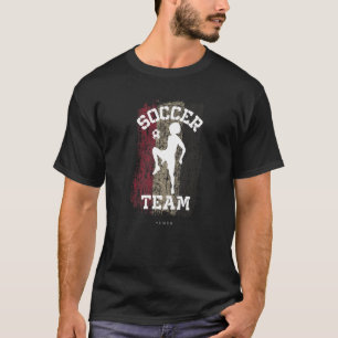 Voetbal Jemen Vlag Football Vrouwen Voetbal Meisje T-shirt