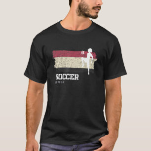 Voetbal Jemen Vlag Football Vrouwen Voetbal Meisje T-shirt