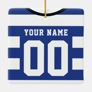 Voetbal Jersey Sjabloon Ornament