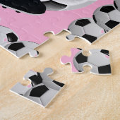 Voetbal Jigsaw puzzel (Zijkant)