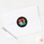Voetbal Jongens Kinderen Mannen Ronde Sticker (Envelop)