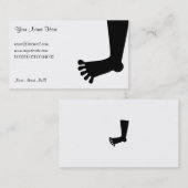 Voetbal, Jouw naam hier, Visitekaartje (Voorkant / Achterkant)