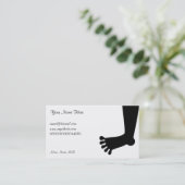 Voetbal, Jouw naam hier, Visitekaartje (Staand voorkant)