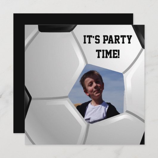 Voetbal Kaart (Voorkant / Achterkant)