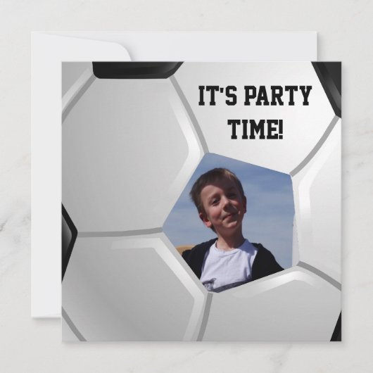 Voetbal Kaart (Voorkant)