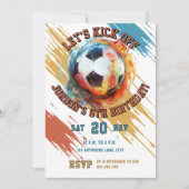 Voetbal  kaart (Voorkant)