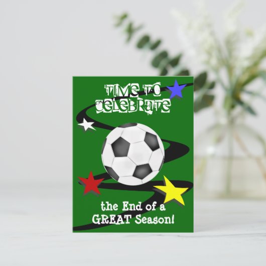 Voetbal Kaart (Staand voorkant)