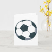 Voetbal kaart (Gele Bloem)