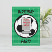  voetbal kaart (Staand voorkant)