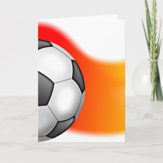 Voetbal Kaart (Voorkant)