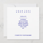 voetbal kaart (Achterkant)