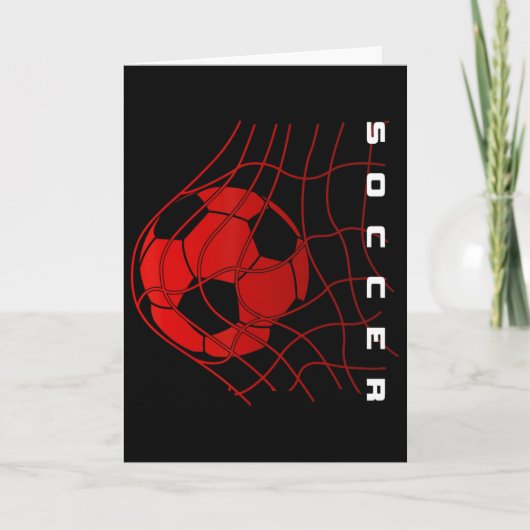 Voetbal kaart (Voorkant)