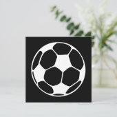 voetbal kaart (Staand voorkant)